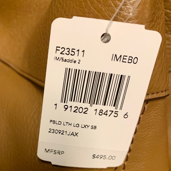 NWT Coach, pebbled, leather large, Lexy shoulder bag - Picture 12 of 14